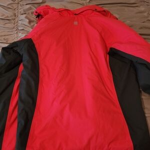 Lands End lime new medium womens heavy nylon coat